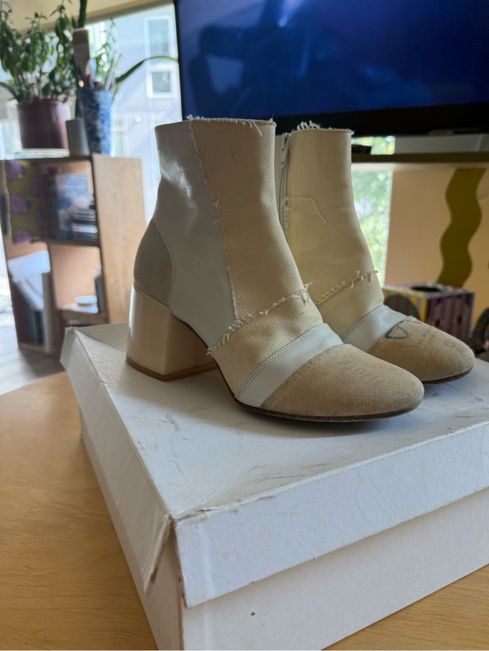 Maison Margiela MM6 Patchwork Boots